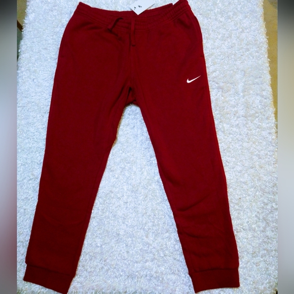 Nike Jogger Sweatpants Men's Maroon NWT - Picture 2 of 7
